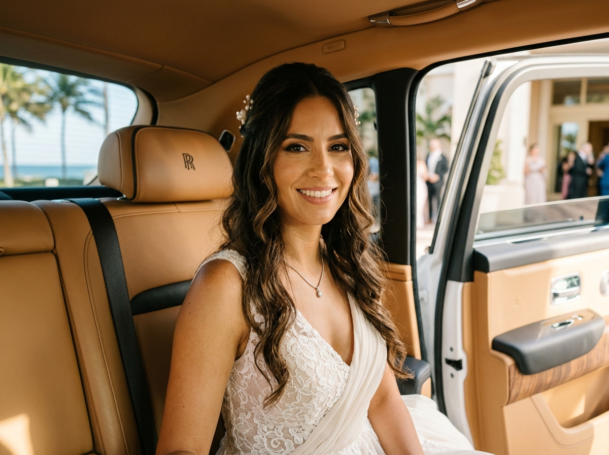 Avatar of Daniela R., Miami bride who rented a Rolls-Royce Cullinan for her wedding day