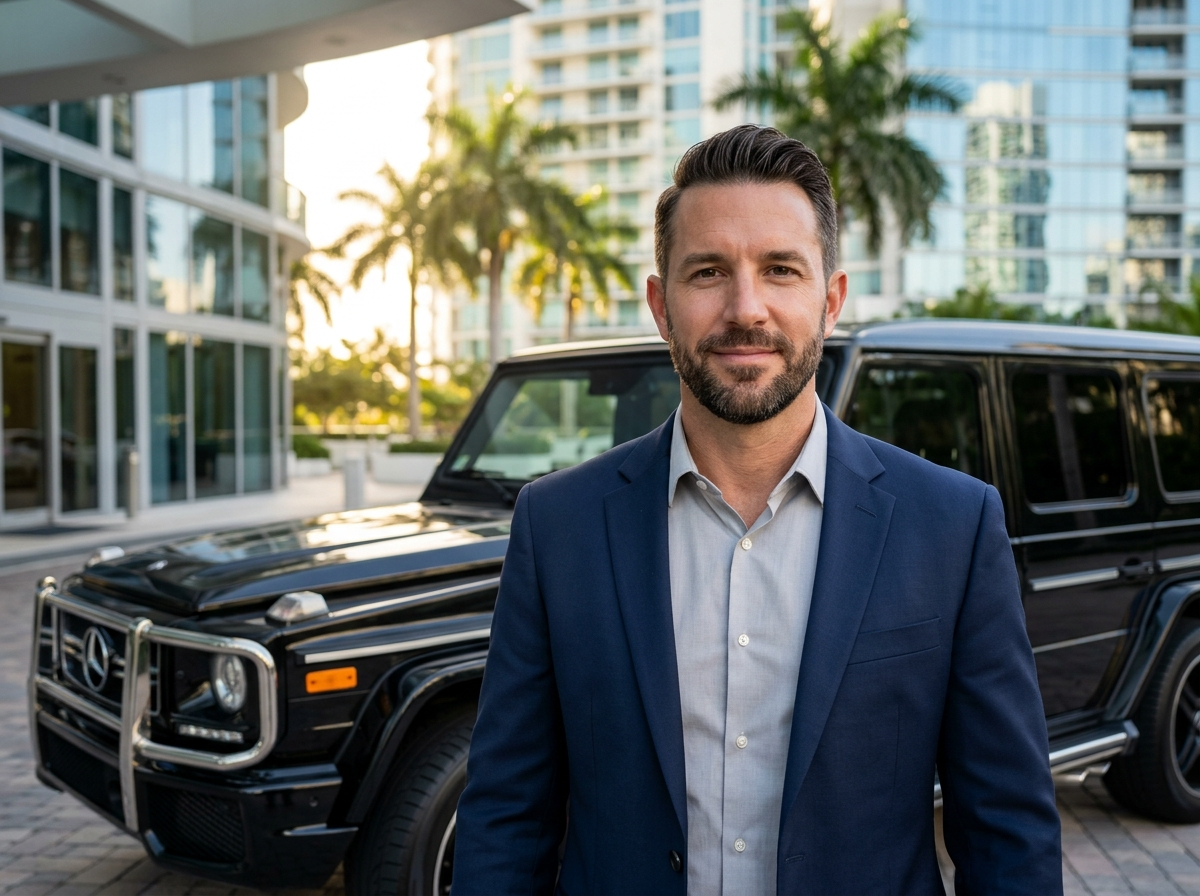Avatar of James K., Los Angeles executive who rented a Mercedes G63 for a Brickell business trip in Miami